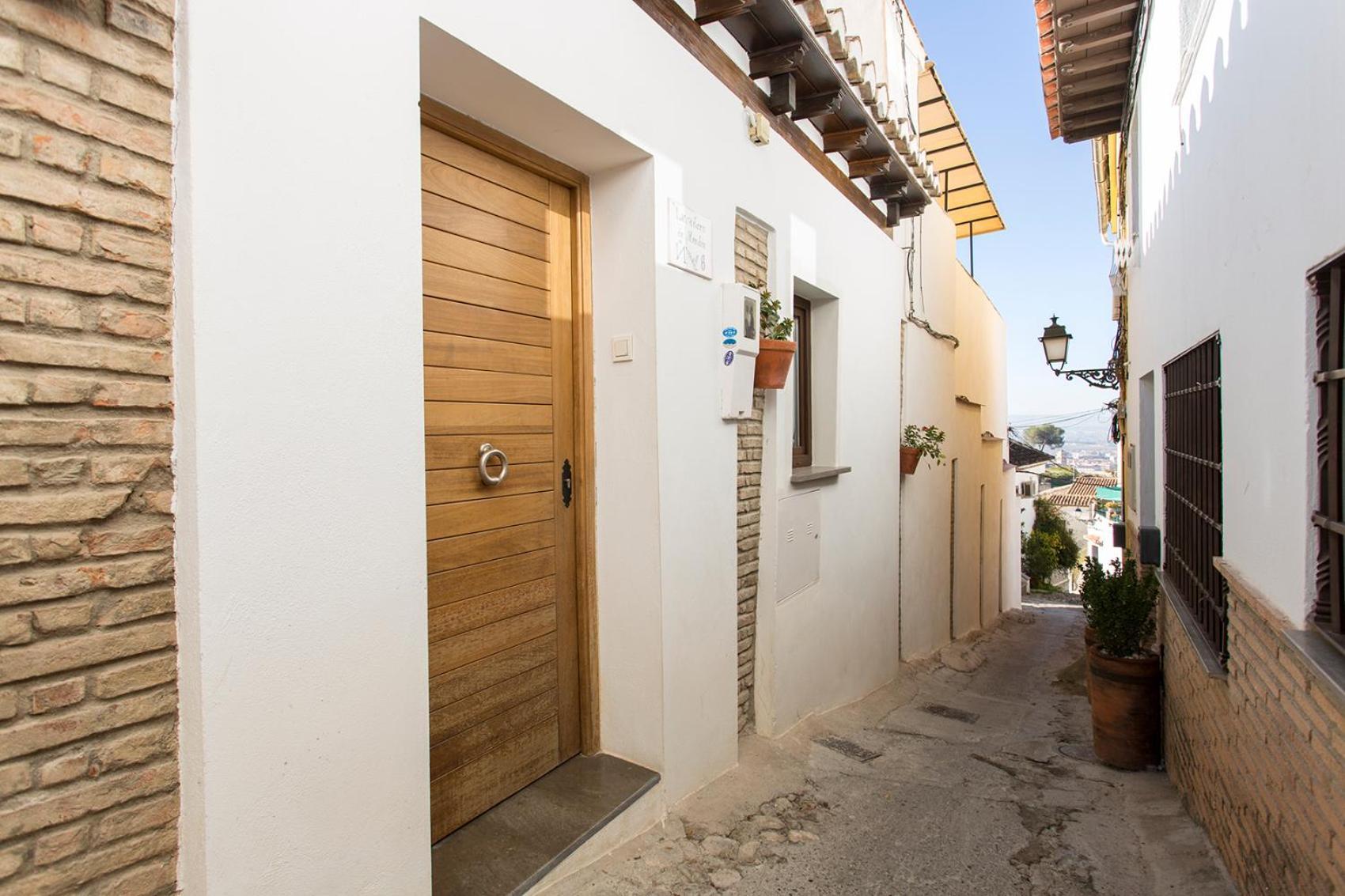 Apartamento Con Terraza Y Cochera Albaycin Granada Exterior foto