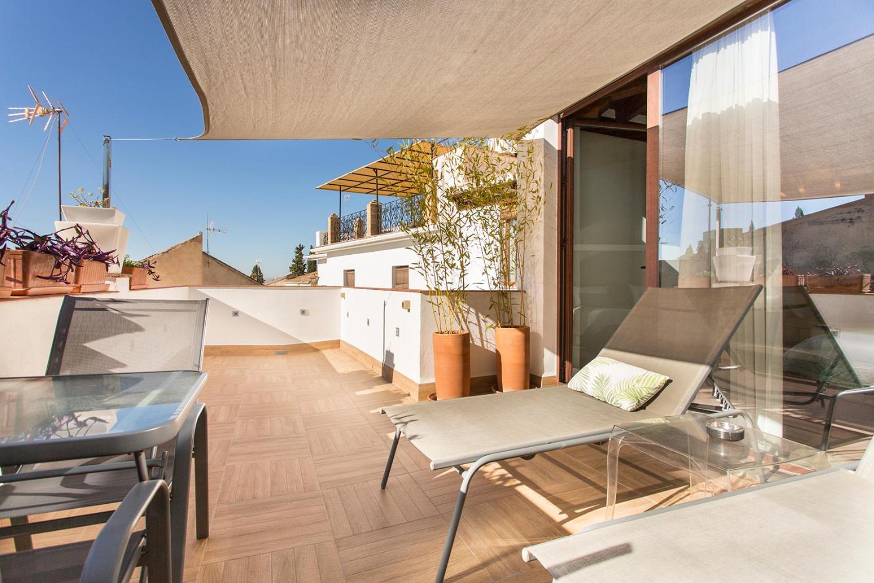 Apartamento Con Terraza Y Cochera Albaycin Granada Exterior foto